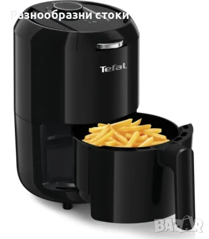 Tefal Easy Fry. Уред с горещ въздух. 1,2 кг.Гответе без мазнина! , снимка 3 - Уреди за готвене на пара - 48760008