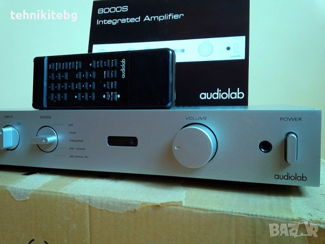⭐⭐⭐ AUDIOLAB 8000S ⭐⭐⭐ - Висококачествен английски усилвател , 2 х 95/60 вата (4/8 ома), снимка 3 - Ресийвъри, усилватели, смесителни пултове - 54113067