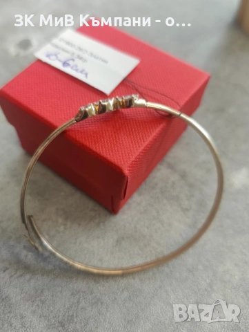 Златна гривна 5.34гр 14карата, снимка 3 - Гривни - 54254458