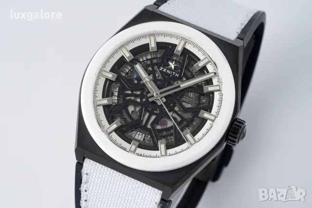 Мъжки часовник ZENITH Defy Classic Skeleton с автоматичен швейцарски механизъм, снимка 3 - Мъжки - 46941825