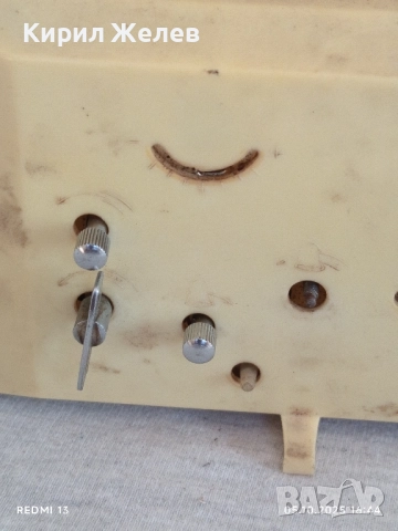 Стар механичен будилник CHUNLEI CHINA рядък за КОЛЕКЦИЯ ДЕКОРАЦИЯ 15164, снимка 7 - Антикварни и старинни предмети - 51952766