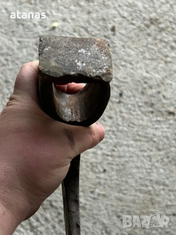 Масивна брадва, снимка 4 - Антикварни и старинни предмети - 53166256