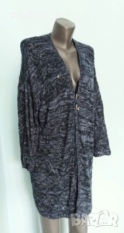 Два различни броя / Дълга жилетка тип туника наметка "Style & Co" и "Sheego" / гигант размер , снимка 2 - Жилетки - 42287761