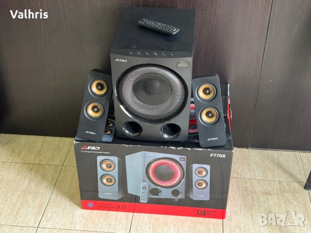 Fenda F770X тонколони и буфер