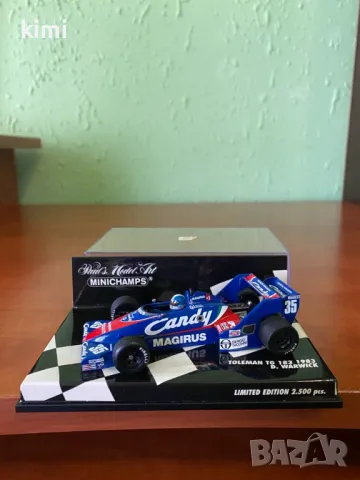 продавам редки модели  minichamps  F 1 мащаб 1.43 - 70-80 години     , снимка 11 - Колекции - 47271015