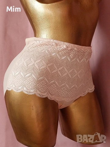 М/ L Розова бикина с висока талия , снимка 2 - Бельо - 53278731