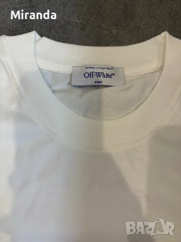 Off White мъжка тениска L, снимка 4 - Тениски - 47465097