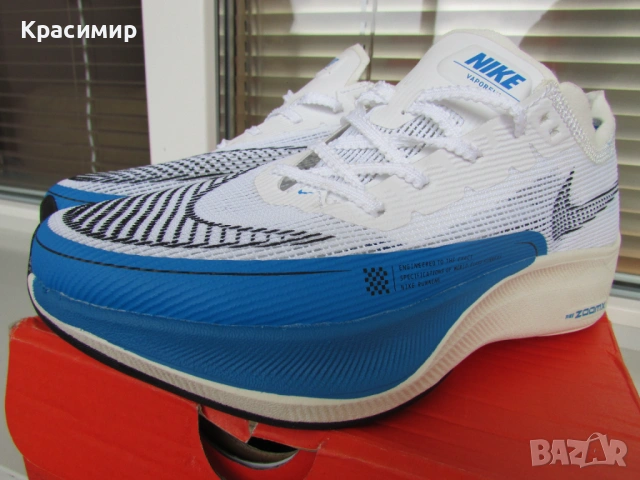 Дамски маратонки за бягане Nike ZoomX Vaporfly Next% 2, снимка 8 - Маратонки - 53991209