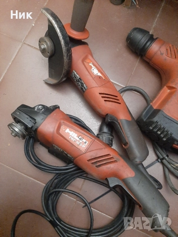 Хилти ъглошлайфи и перфоратор, снимка 3 - Други инструменти - 52373519