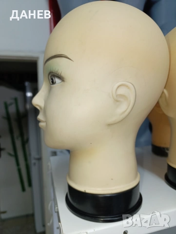 Продавам 7 броя ГЛАВИ / манекени, снимка 6 - Манекени - 54233199