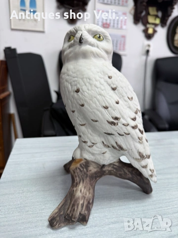 Порцеланова фигура сова Royal Dux №7899