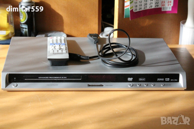 Panasonic DVD-S325 плеър, снимка 1 - Плейъри, домашно кино, прожектори - 44950664