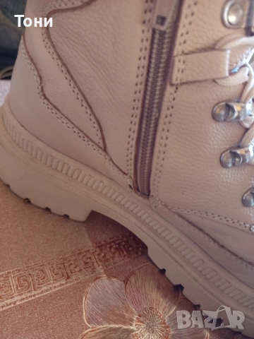 Нови Дамски Боти Изцяло от Естествена Кожа 40/41, снимка 8 - Дамски боти - 52912625