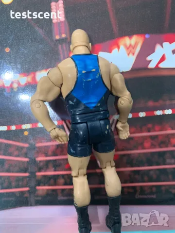 Екшън фигура WWE Big Show Грамадата WWE Mattel blue tights basic series играчка figure, снимка 10 - Колекции - 48829912