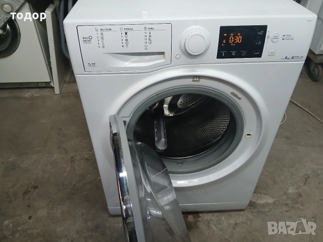 Аристон Хотпоинт 8кг., снимка 4 - Перални - 53473168