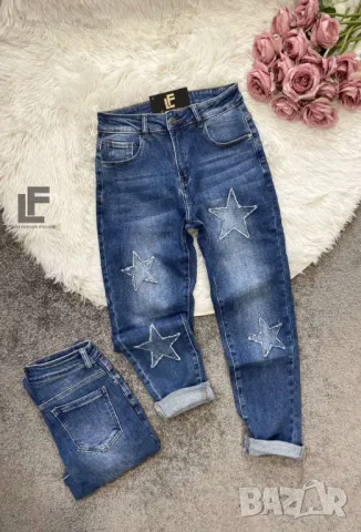 Дънки LFS Sweet Hearts  , снимка 3 - Дънки - 50435454