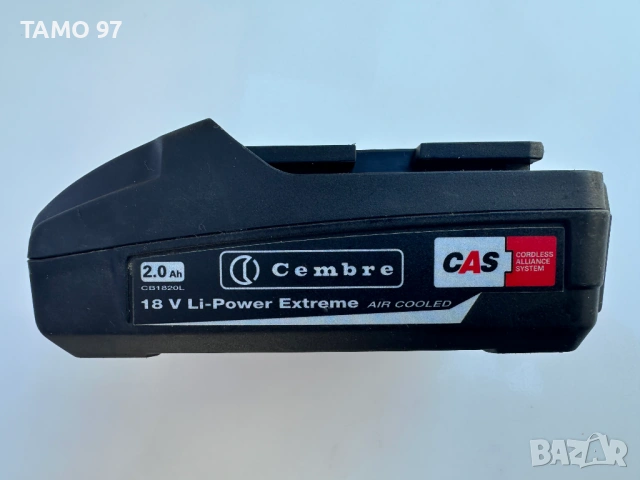 CEMBRE CB1820L - Акумулаторна батерия 18V 2.0Ah с индикатор, снимка 2 - Други инструменти - 53169893