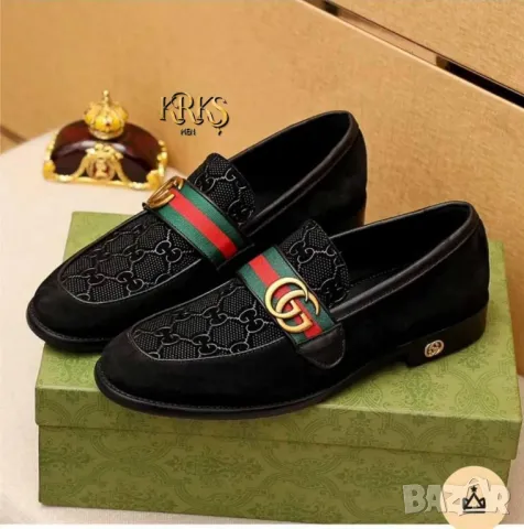 мъжки официални обувки gucci, снимка 1 - Официални обувки - 46844739