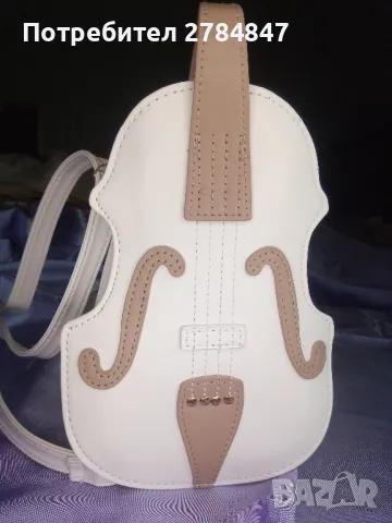 Дамска кожена чанта Китара , снимка 13 - Чанти - 49910132