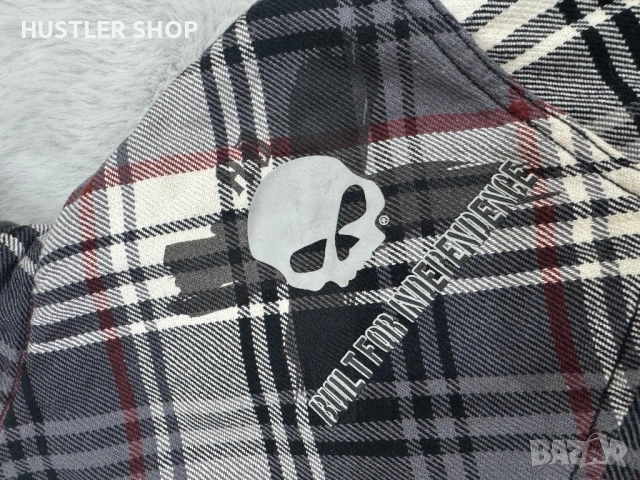 Мъжка риза HARLEY DAVIDSON. Размер L, снимка 8 - Ризи - 53936299