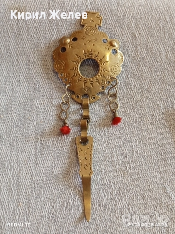 ВИНТИДЖ ФОЛКЛОРЕН СТИЛ БРОШКА ЧАСТ от ТРАДИЦИОННО ОБЛЕКЛО 52180, снимка 6 - Други ценни предмети - 52533687