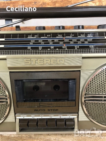 Радиокасетофон SHARP GF 4343 H(BR) , снимка 5 - Радиокасетофони, транзистори - 54281524