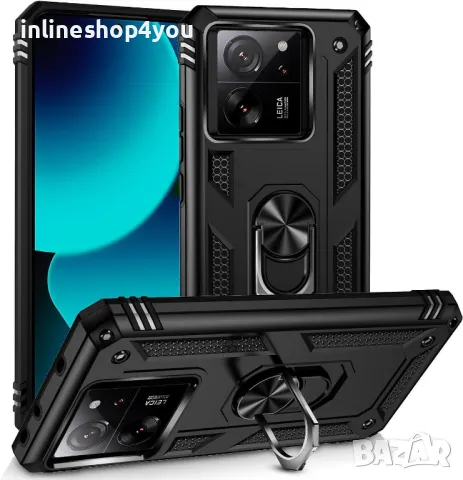 Удароустойчив Кейс RingCase за Xiaomi 13T | 13T Pro, снимка 1 - Калъфи, кейсове - 47162968