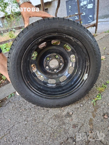Желязна джанта за 15" резервна гума за Мерцедес А класа , снимка 3 - Гуми и джанти - 51701711
