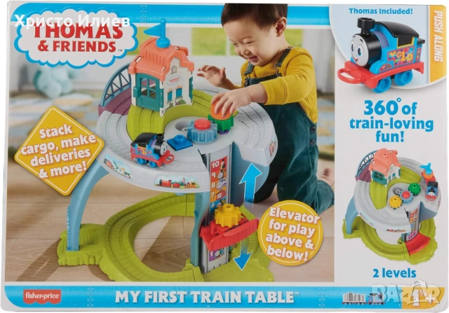 Thomas & Friends Влак с релси железница Fisher-Price