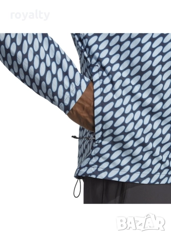 Adidas Оригинално Мъжко Яке Ветровка, Син, L, снимка 5 - Якета - 52690033