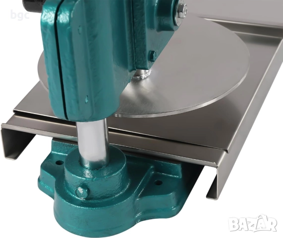 Инокс Ръчна Преса за тесто за пица, 24см, ръчно регулиране на дебелината, снимка 7 - Други инструменти - 51749885