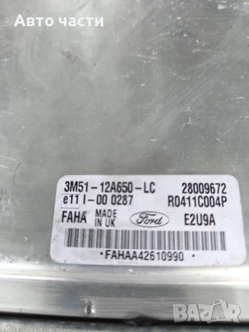 3M51 12A650 LC 28009672 Ford Focus ECU Модул на двигателя E2U9A Delphi, снимка 2 - Части - 50643849