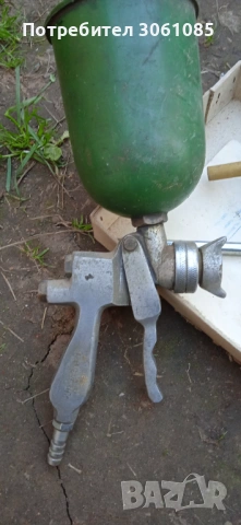 пистолет за боядисване и грондиране, снимка 4 - Компресори - 54137173