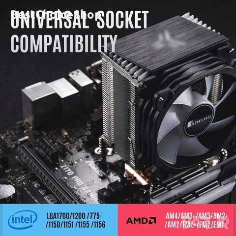 охладител за процесор Jonsbo CR-1400 ARGB. , снимка 9 - Други - 53115691