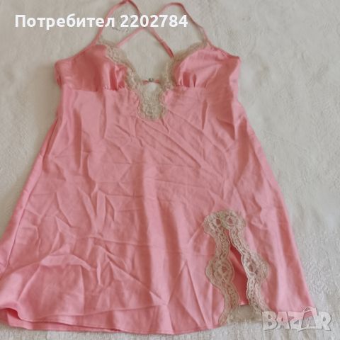 Сатенена нощница La senza с подарък, снимка 15 - Нощници - 30317110