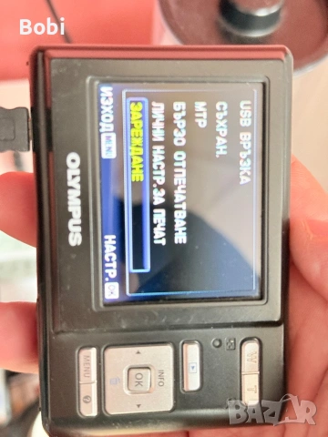 Olympus T-100 – комплект, готова за снимане, снимка 5 - Фотоапарати - 53886319