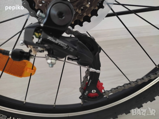 Продавам колела внос от Германия  юношески велосипед CALIPSO 24 цола преден амортисьор, снимка 5 - Велосипеди - 53831656