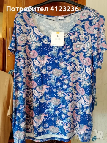 НОВИ Дамски блузки с етикети, снимка 9 - Тениски - 53969056