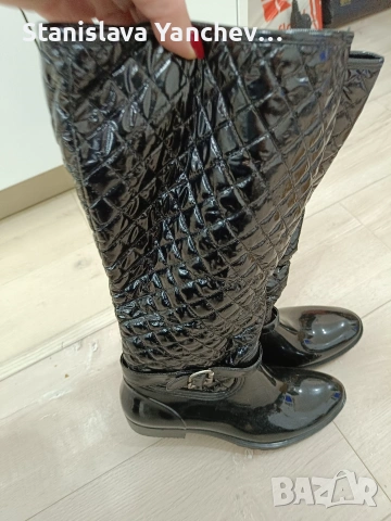 Зимни ботуши,гумени не пропускат вода 