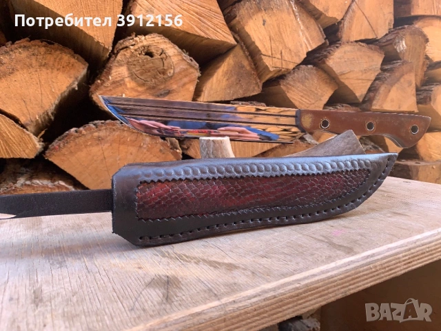 Ръчно направен нож от стомана 1.4116, снимка 2 - Ножове - 53035484