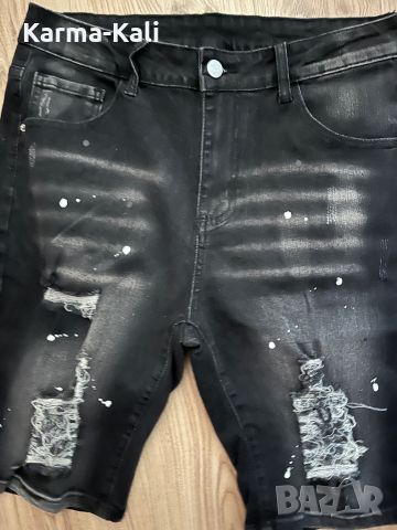 Нови къси мъжки дънки, снимка 2 - Къси панталони - 46279404