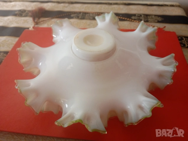 Къдраво стъкло за фруктиера, снимка 6 - Други ценни предмети - 53695282