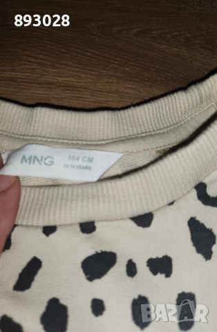 Нова детска блуза Mango за ръст 164 , снимка 4 - Детски Блузи и туники - 52950113