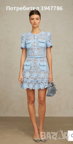 Рокля по модел на Self- portrait, снимка 5 - Рокли - 53744041