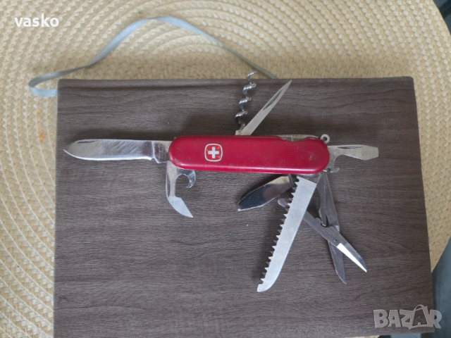 Wenger+пинсета+клечка за зъби