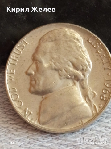 Пет монети пет цента АМЕРИКА различни години за КОЛЕКЦИЯ ДЕКОРАЦИЯ 51919, снимка 7 - Нумизматика и бонистика - 52387567