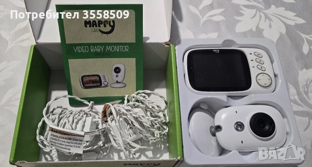 Видео бебефон Mappy VBM-8700, снимка 4 - Бебефони - 52866010