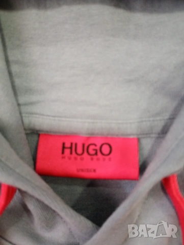 Hugo Boss  мъжки суичър с качулка размер L, снимка 5 - Суичъри - 53628061