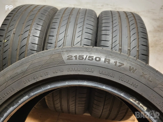  215/50/17 Continental / летни гуми, снимка 8 - Гуми и джанти - 53649424