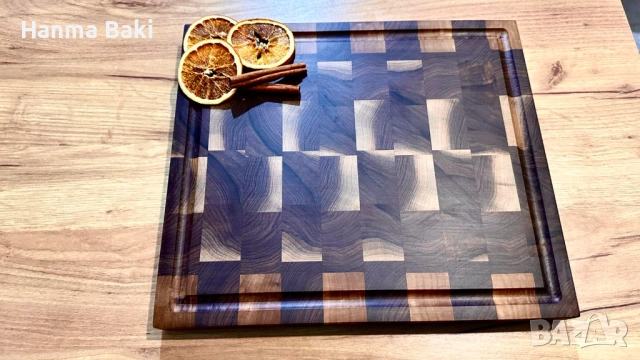 Ендгрейн дъски, подноси и дъски за мезета от DRVO Craft, снимка 9 - Аксесоари за кухня - 52366969